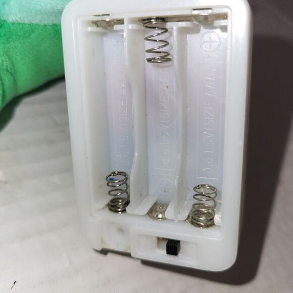 FAO Schwarz Plush Green Dragon Stuffed Animal Toy LED Lights Sound - Picture 15 of 16